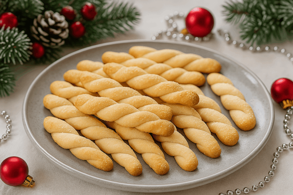 Печенье сосульки