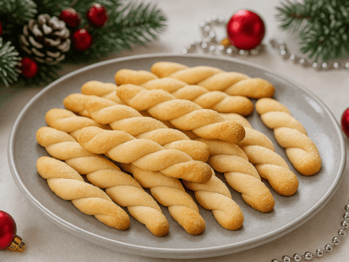 Печенье сосульки